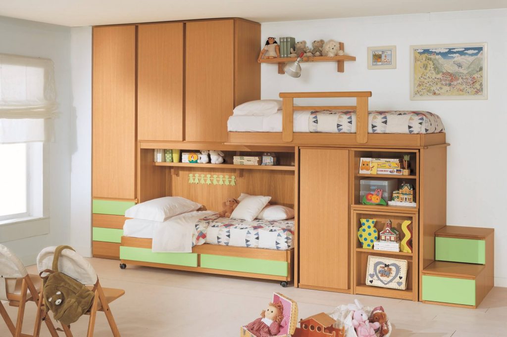 Camerette per Bambini linea EMME LEGNO - Marzorati Camerette